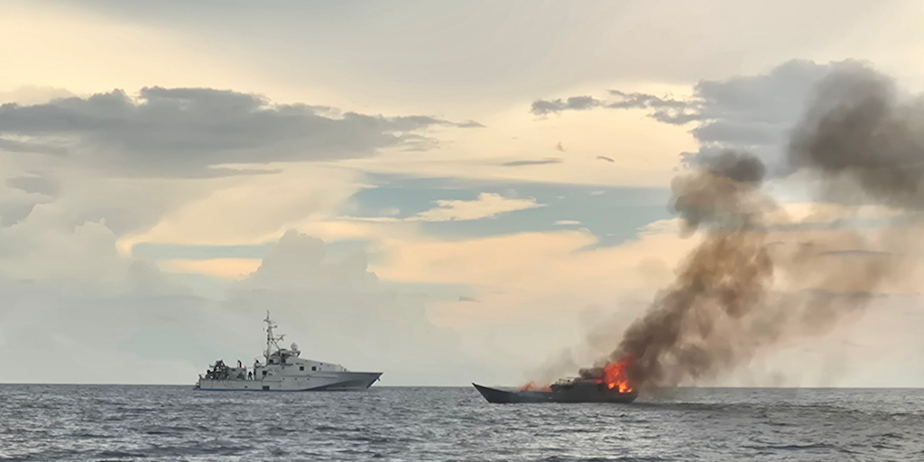 Read more about the article Poacher vessels sunk in coordinated crackdown