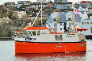 Ærling is rigged for netting - @ Fiskerforum