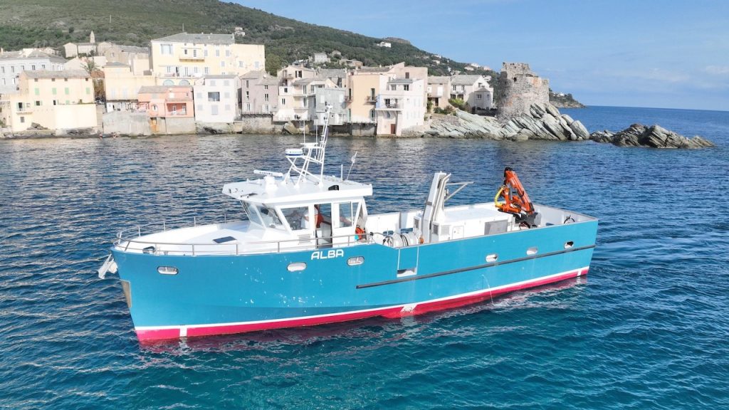 Innovative Hydrogen-Electric Training Vessel Alba Launched in Corsica