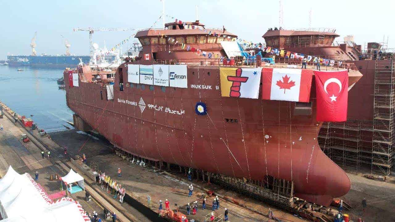 Canada’s largest fishing boat sets sail