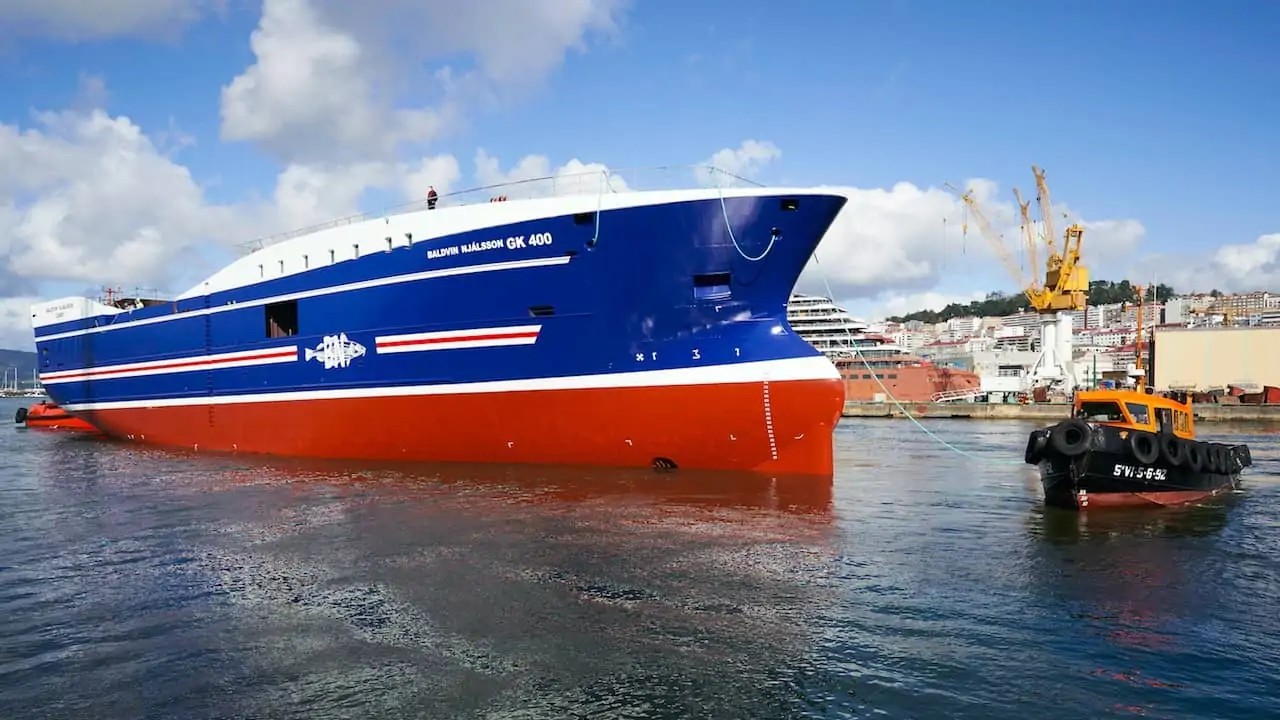 Read more about the article Armon launches trawler for Icelandic owners