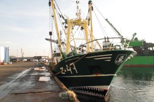 Z-47 alongside in Zeebrugge - @ Fiskerforum