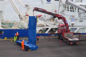 A pair of Type 22 Bluestream doors for one of HB Grandi's pelagic vessels - @ Fiskerforum