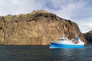 Breki steaming in to the Westmann Islands for the first time - @ Fiskerforum