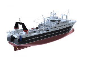 The seven trawlers for RFC will have Carsoe factory decks with a 400-500 tonne daily throughput capacity - @ Fiskerforum