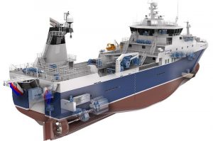 The new French trawler to be built at Kleven - @ Fiskerforum