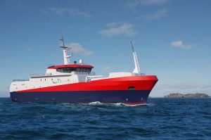 Toothfish longliner Ile de la Reunion is expected to be delivered to Comata in the summer of 2018 - @ Fiskerforum