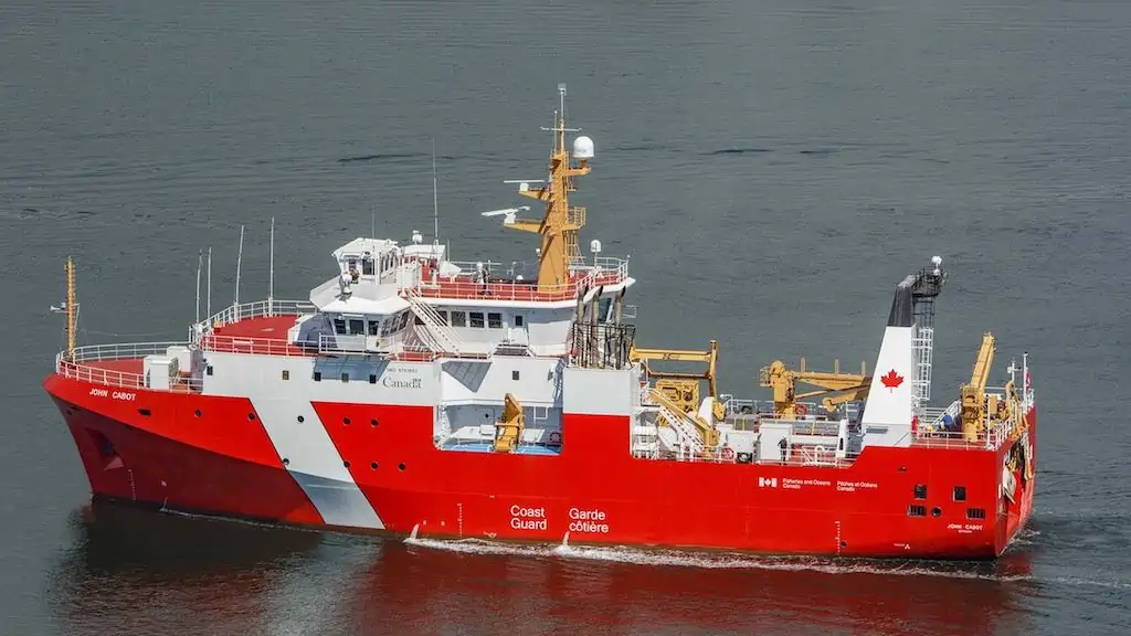 Read more about the article Canadian Coast Guard formally takes third science vessel into service