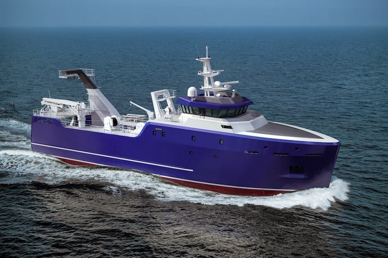 Damen has factory and fresher trawler and longliner options available under its Africa Ship Leasing Fund. Image: Damen Shipyards - @ Fiskerforum
