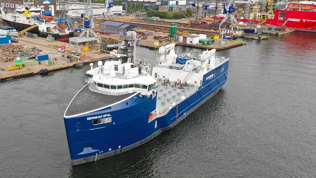 Read more about the article Damen completes Eidsvaag Opal conversion