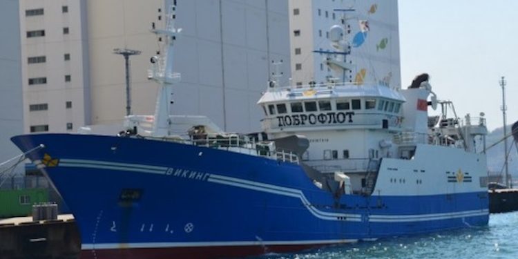 Dobroflot’s fleet is linked with a VSAT system that makes the use of fuel management systems possible - @ Fiskerforum