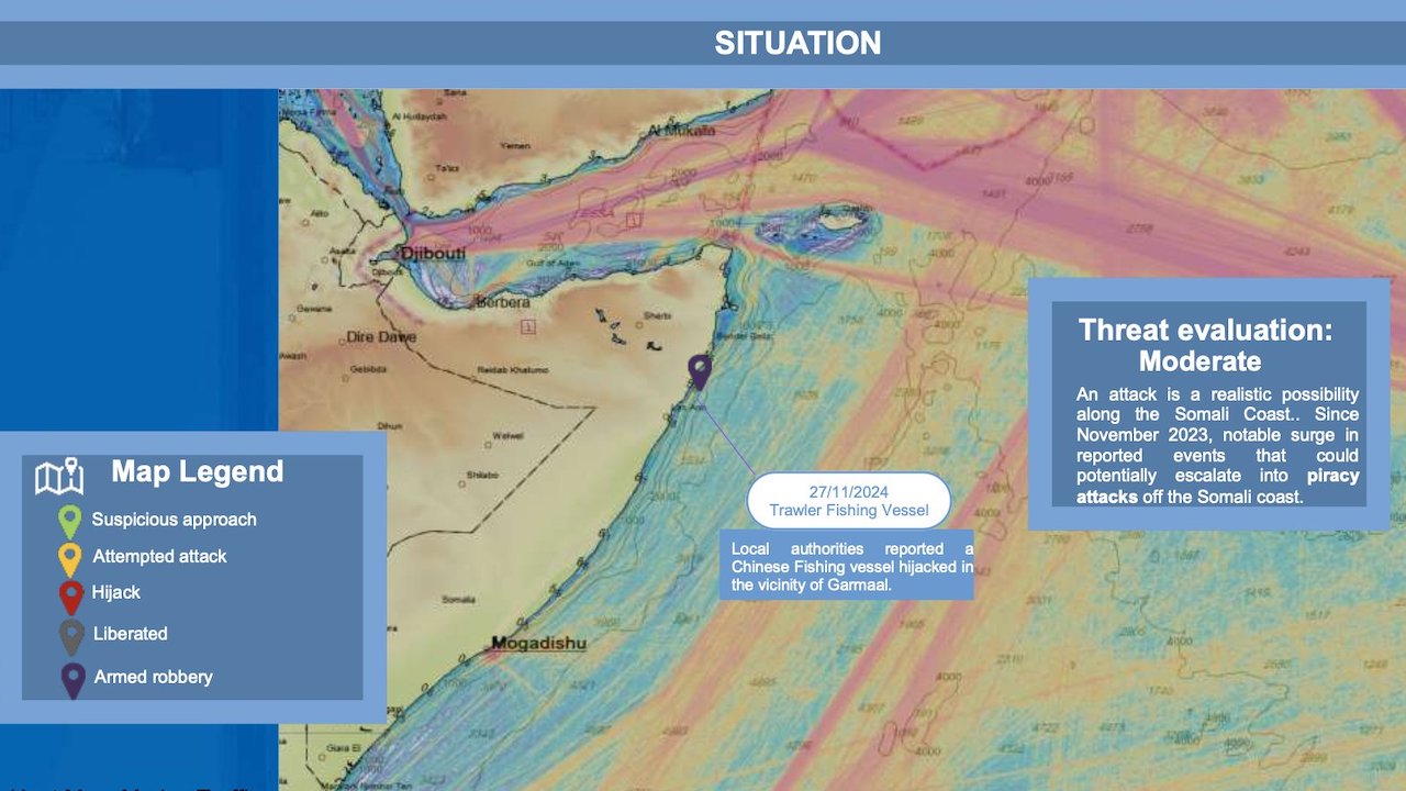 Read more about the article Surge in piracy as tuna vessel held