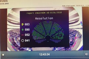 MEPs voted overwhelmingly in favour of the the same standards being applied to imported and EU fisheries products - @ Fiskerforum