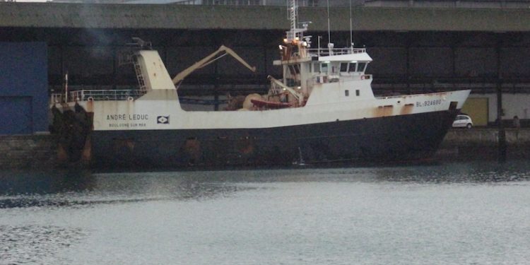 One of the Euronor trawlers