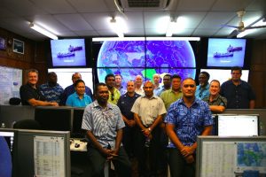 Members of the team at the FFA’s Regional Fisheries Surveillance Centre (RFSC) - @ Fiskerforum