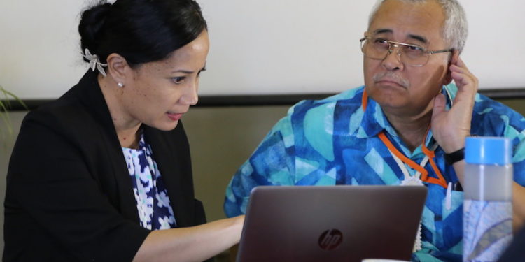 Dr Manumatavai Tupou-Roosen takes over in November as DG of the Forum Fisheries Agency from James Movick who has held the post since 2008 - @ Fiskerforum
