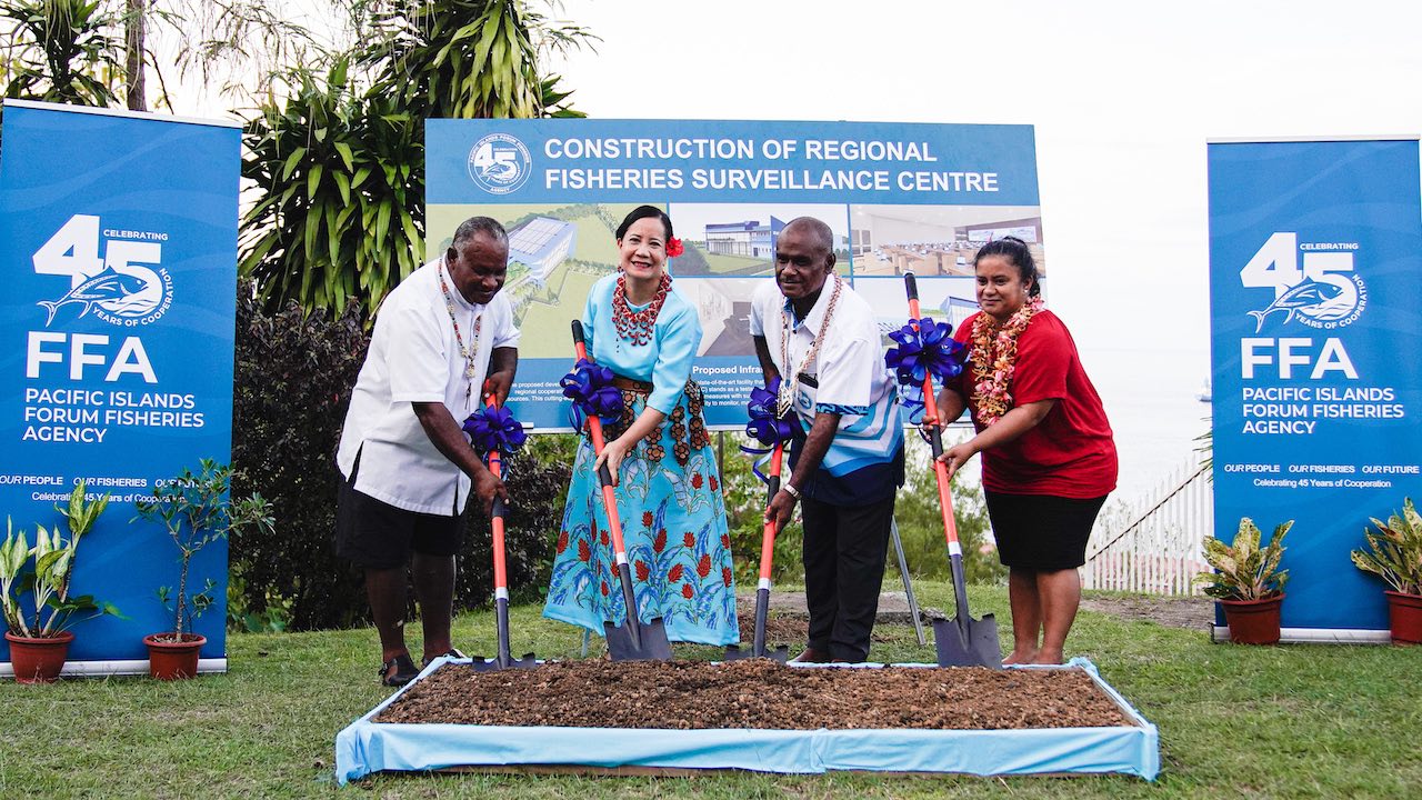 Read more about the article ​FFA marks ground-breaking of the new Regional Fisheries Surveillance Centre