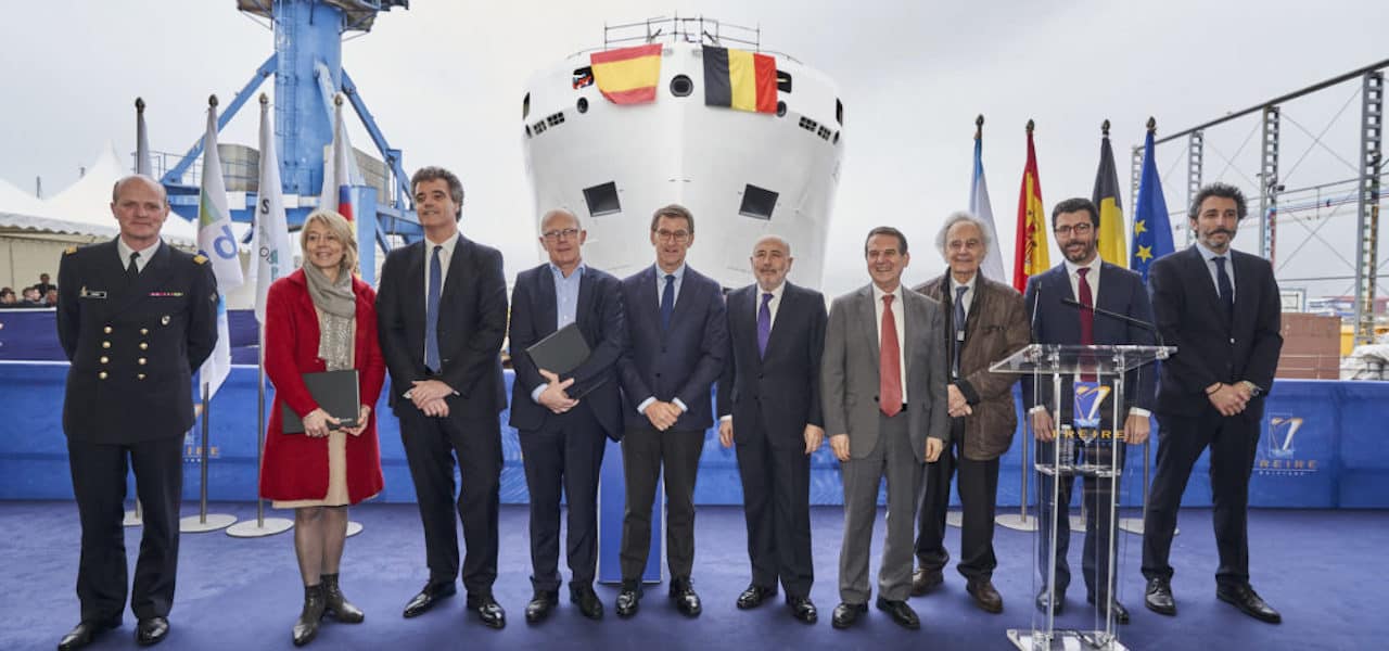 Read more about the article Freire Shipyard launches Belgica research ship
