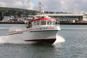 Frida on sea trials before delivery - @ Fiskerforum