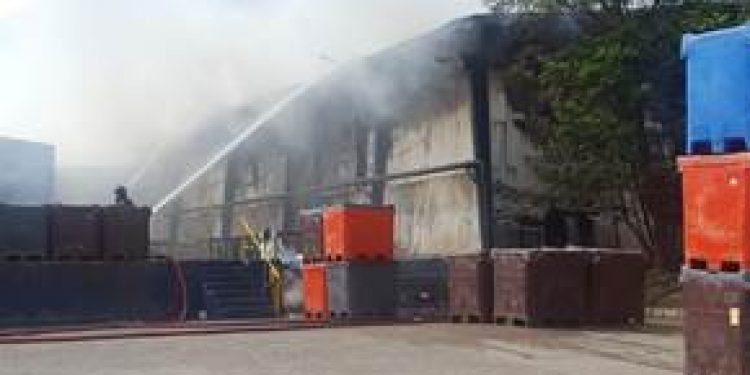 Fire has badly damaged the Deris processing plant - @ Fiskerforum