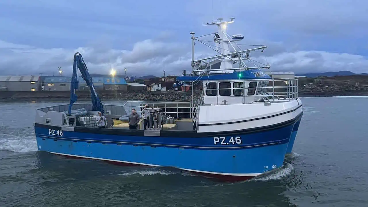 Read more about the article New ring netter joins Newlyn fleet