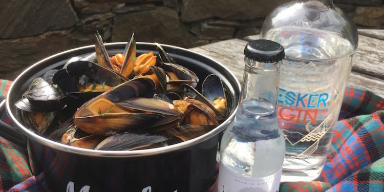G&T mussels – a new Scottish delicacy? - @ Fiskerforum