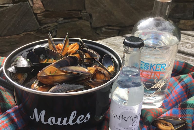 Read more about the article Gin & Tonic mussels for seafood week