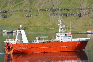 Gullver leaving Seyðisfjörður. Image: Ómar Bogason - @ Fiskerforum