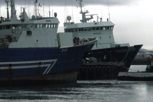 Trawlers in port in Reykjavík - @ Fiskerforum