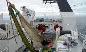 On board one of Havfisk's trawlers - @ Fiskerforum