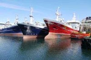 UK’s biggest MSC fishery client achieves first recertification.  Photo: Herring Boats - MSC - @ Fiskerforum