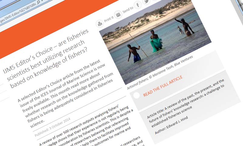 Read more about the article *Fishermens`s expertise rarely considered by scientists, study shows