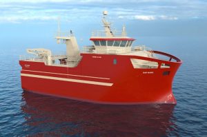 The first of the new trawler series will be delivered to Síldarvinnslan subsidiary Bergur-Huginn - @ Fiskerforum
