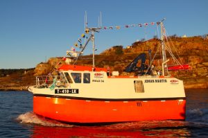 Johan Martin has been built for netting for Botnhamn fisherman Geir Johansen. Image: Jemar Norpower - @ Fiskerforum