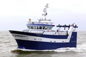 Keila on sea trials before delivery by Vestværft - @ Fiskerforum