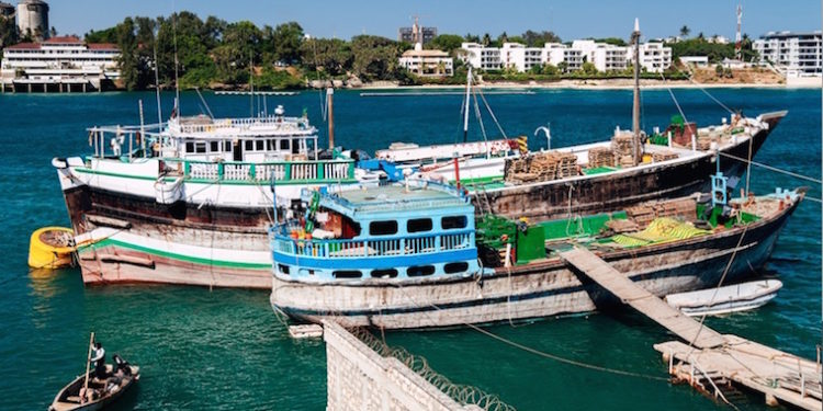 The port of Mombasa in Kenya - @ Fiskerforum