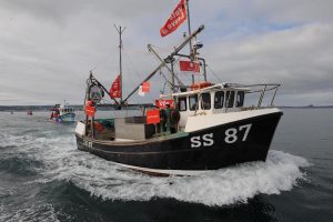 Yesterday's Newlyn Leave flotilla - @ Fiskerforum