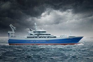 Libas will be the first LNG-powered fishing vessel. Image: Salt Ship Design - @ Fiskerforum