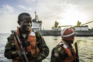 Liberian Coast Guard with Lian Run in the background - @ Fiskerforum