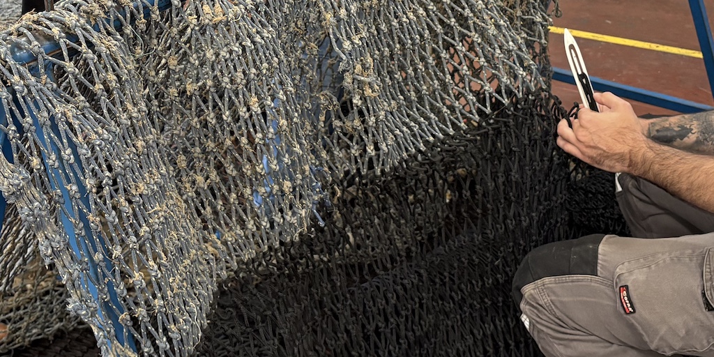 Read more about the article Trialling biodegradable trawl netting