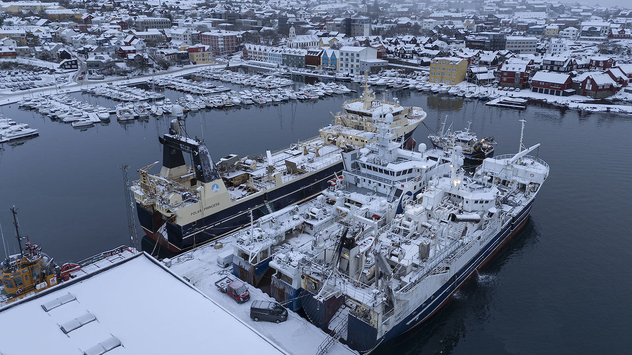 Read more about the article Greenlandic vessels come to the Faroes for maintenance