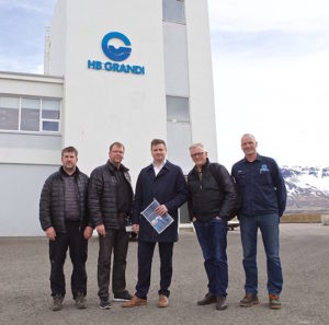 Marel and HB Grandi staff at the Vopnafjörður factory - @ Fiskerforum