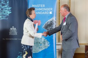 Fisheries Consultant Hal Dawson receiving awarded the MFS Master accolade - @ Fiskerforum