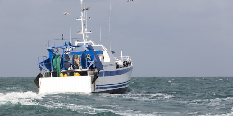 One of the fishing vessels delivered to Mozambique - @ Fiskerforum