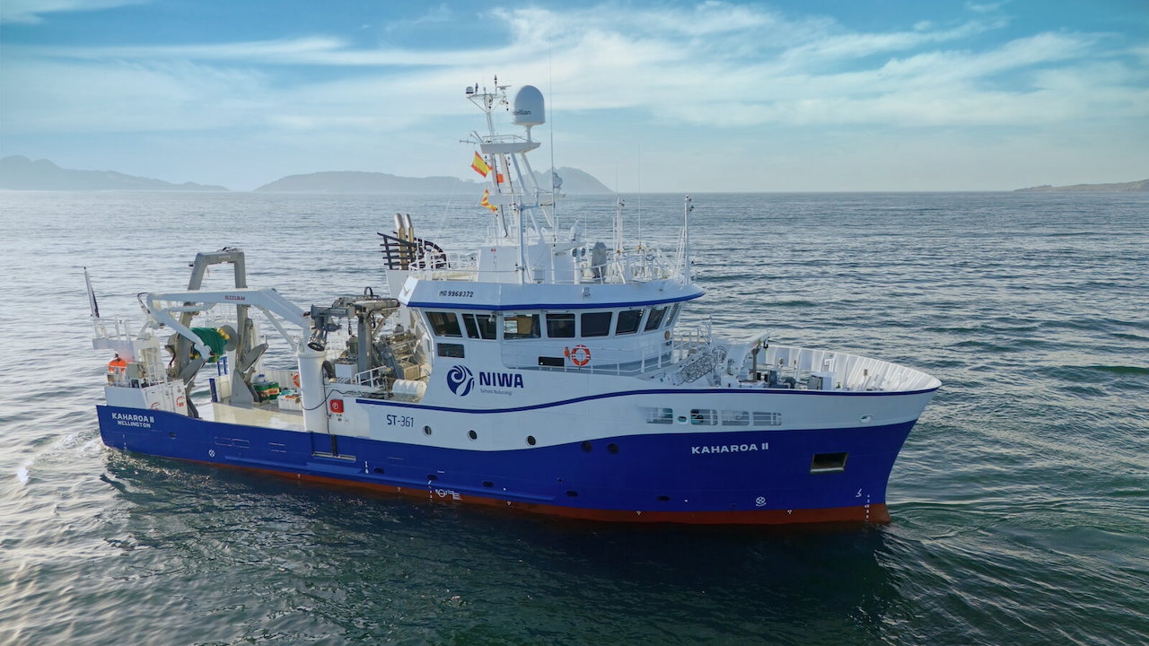 Read more about the article NZ’s new research vessel arrives in Wellington