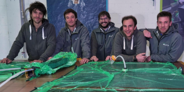 Designed-in second life for fibreglass boats