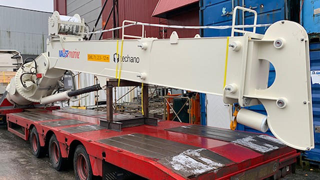 Read more about the article Naust Marine delivers Norebo fleet’s cranes