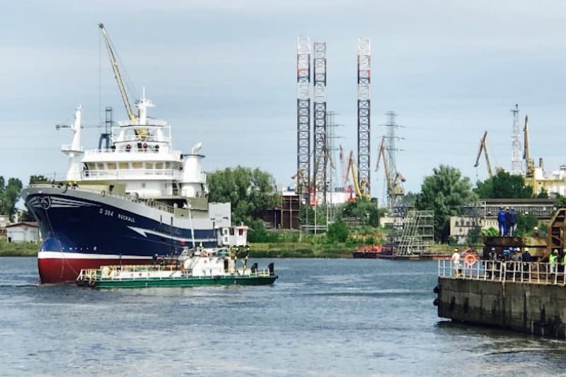 Rockall launched at the Nauta Shipyard in Poland - @ Fiskerforum