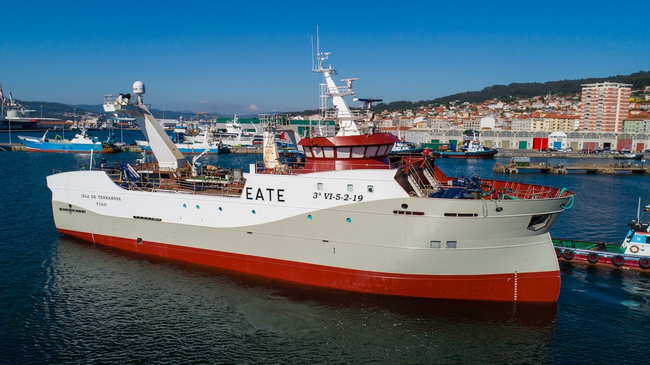 Read more about the article NAFO trawler launched for outfitting
