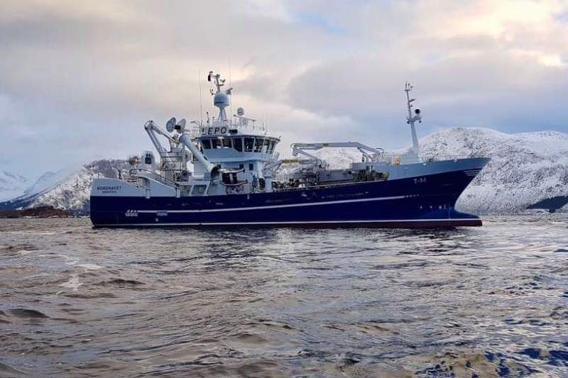 Nordhavet on sea trials. Image: Larsnes Mek Verksted - @ Fiskerforum